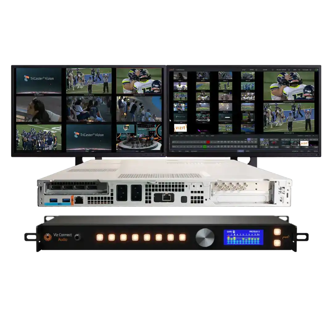 Vizrt Vizion Rack 8 Viz Connect Audio Launch Promo Production Vizrt