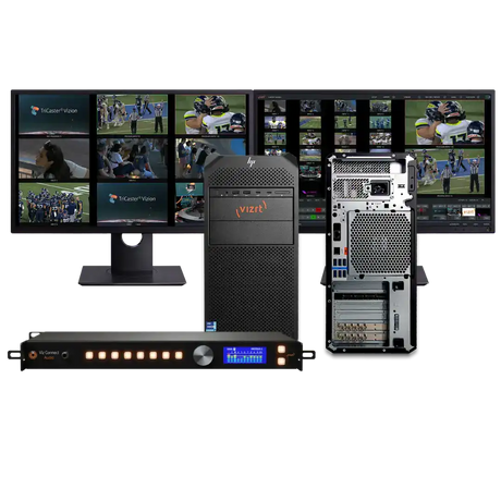 Vizrt Vizion Tower 16 Viz Connect Audio Launch Promo Production Vizrt