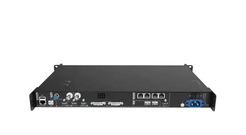 Novastar VX400 Video Wall Controller, (2.9 Million Pixel Load Capacity) HDMI 2.0, HDMI 1.4, DP 1.1, and 3G-SDI, 6 Ethernet output ports Video Wall Processors Novastar