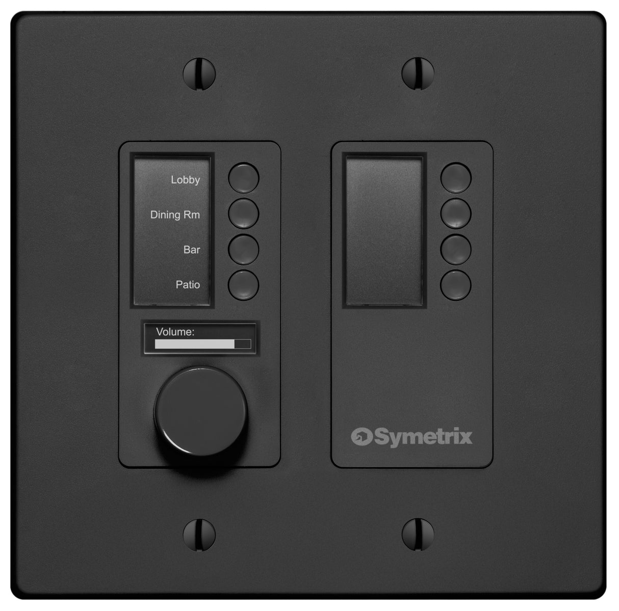 Symetrix 80-0176 W4, Black, US Standard control Symetrix
