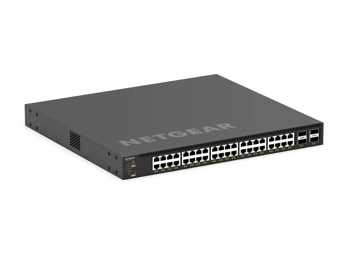 Netgear M4350-40X4C 40x10G/Multi-Gig PoE++ Fully Managed Switch - XSM4344C-100NES Networking Netgear