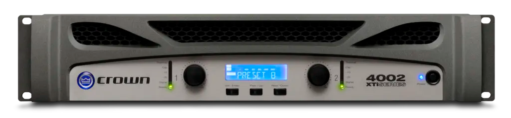 Crown XTi 4002 1200W 2-channel Power Amplifier Audio Amplifiers Crown