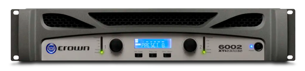 Crown XTI6002 XTI 2 Series, Two-channel, 2100W, Power Amplifier Audio Amplifiers Crown