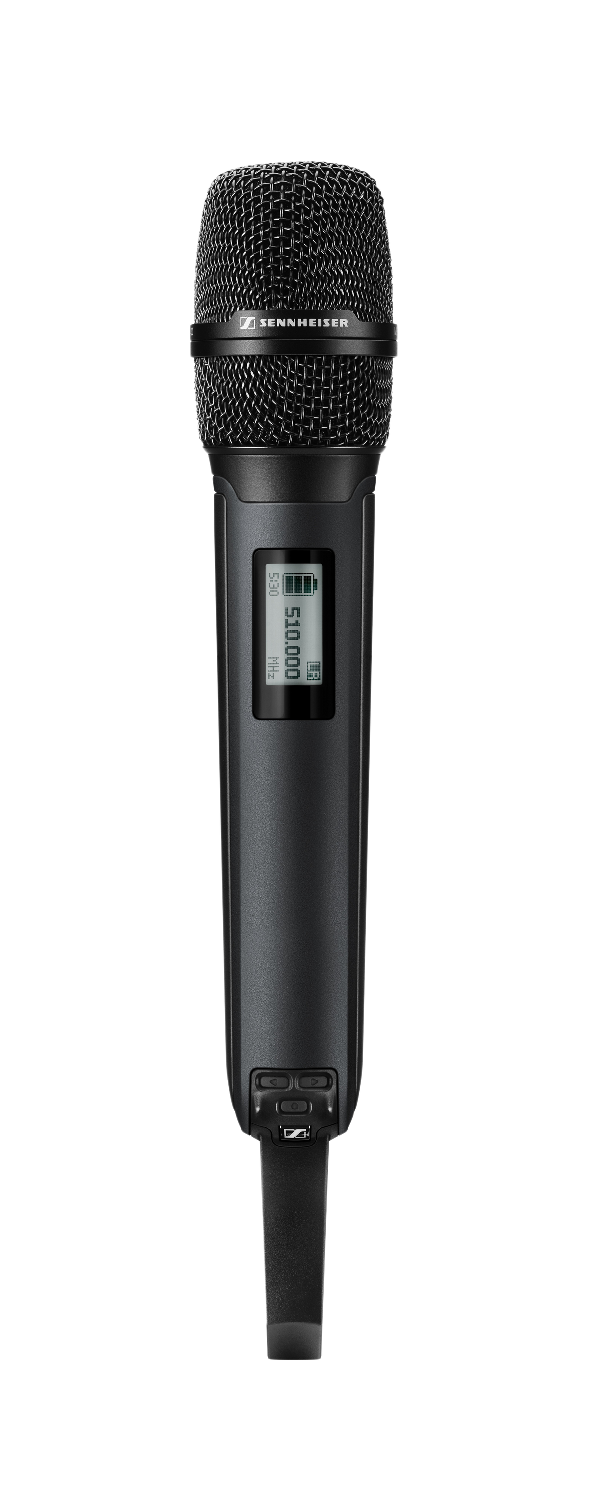 Sennheiser SKM 6000 BK A1-A4 Hand-held transmitter, digital, LR mode, AES 256, black, including microphone bracket Microphones Sennheiser