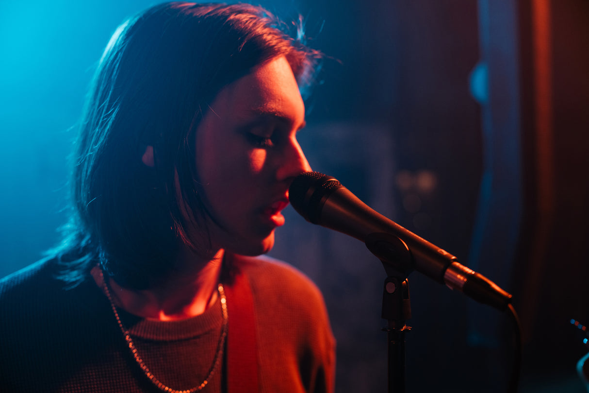 Sennheiser e 835 in use