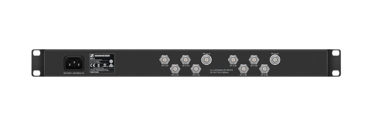 Sennheiser ACA 3 antenna combiner back