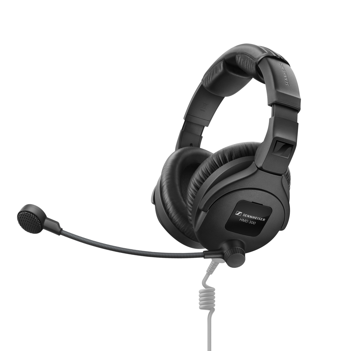 Sennheiser HMD 300 circumaural broadcast headset with ActiveGard