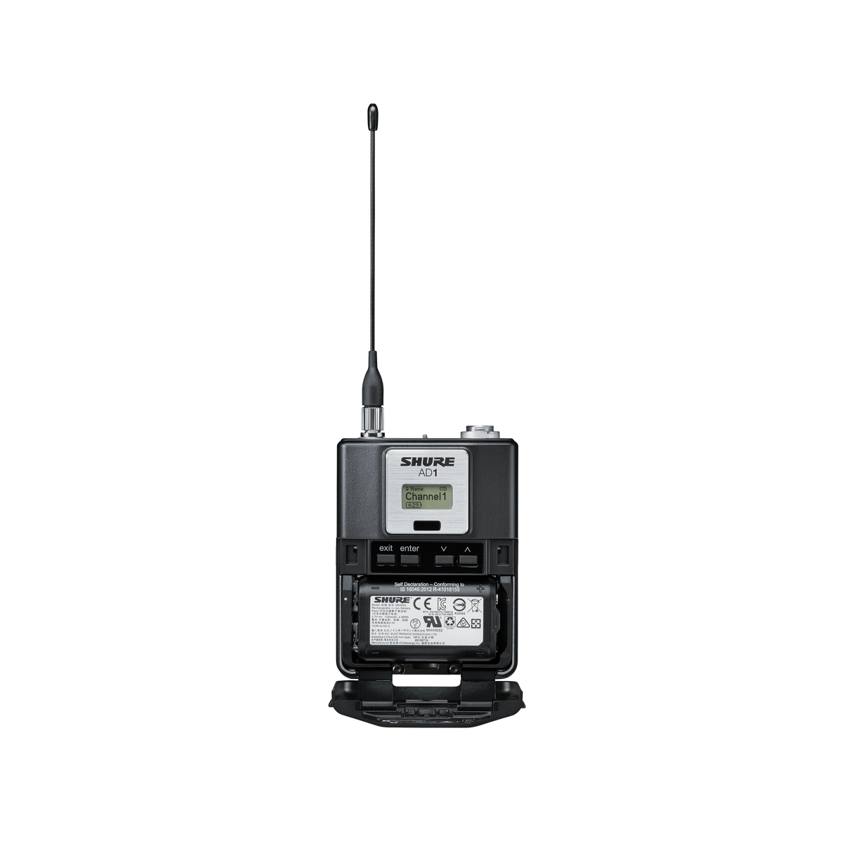 Shure AD1 Bodypack Transmitter Microphones Shure
