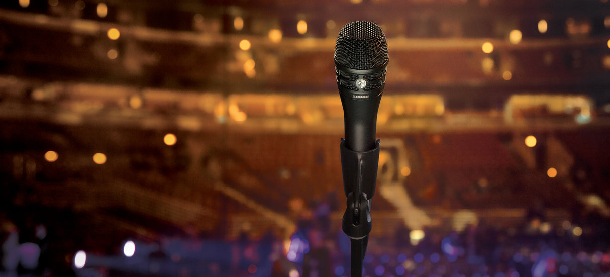 Shure KSM8/B Dualdyne Dynamic Handheld Vocal Microphone, Black Microphones Shure