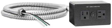 Extron AC 100 Series Power Modules Power Modules for Cable Cubby Series and Select TouchLink Enclosures Video Conferencing Extron AC 104 US Conduit
