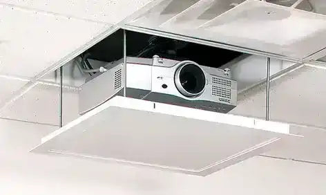 Draper 300224 AeroLift 35 Ceiling Finish Kit in White Projector Mounts Draper