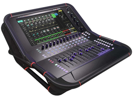 Allen & Heath AH-AVANTIS-SOLO-W-DPACK 64 Channel 12 Fader Digital Mixing Console w/15.6" HD Capacitive Touchscreen DPACK Processing Audio Mixers Allen & Heath