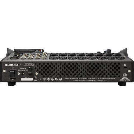 Allen & Heath AH-CQ18T CQ-18T 96kHz Digital Mixer with 7" Touchscreen WiFi and Bluetooth Connectivity Audio Mixers Allen & Heath