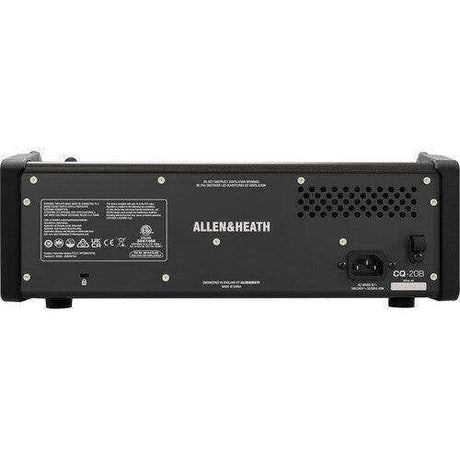 Allen & Heath AH-CQ20B CQ-20B 96kHz Digital Mixer with WiFi and Bluetooth Connectivity Audio Mixers Allen & Heath