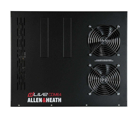 Allen & Heath AH-DLIVE-CDM64 dLive C Class MixRack 64x32 I/O, 128 x 64 FPGA, 1 option I/O, ME-1 port, DX Expander Link Audio Mixers Allen & Heath