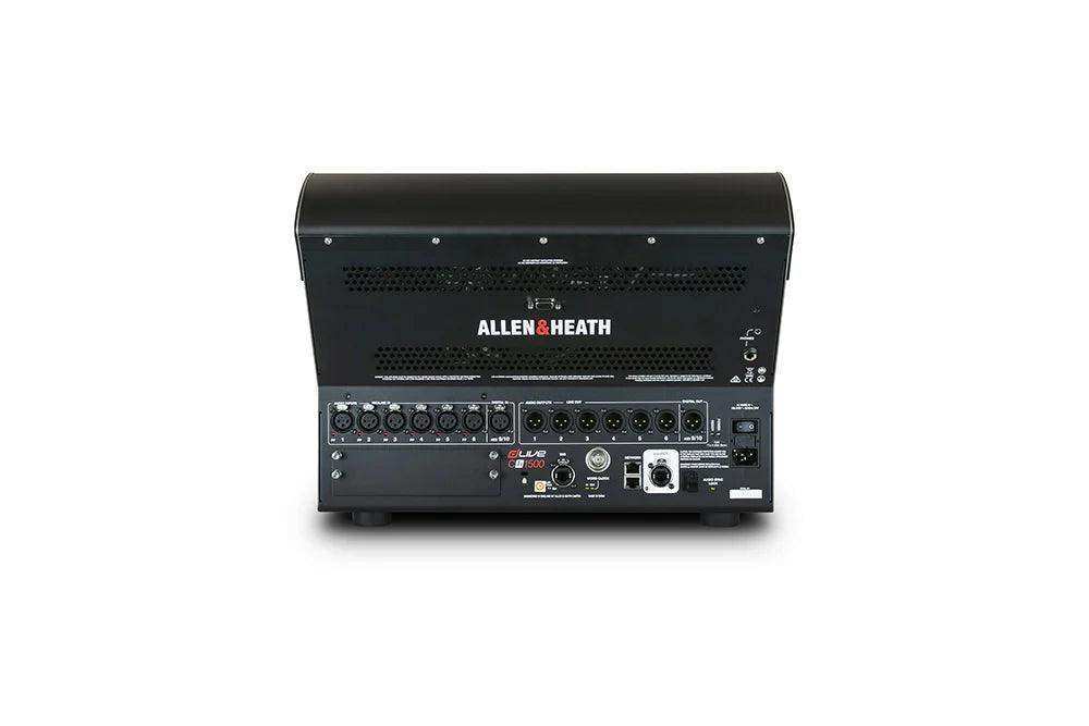 Allen & Heath AH-DLIVE-CTI15 dLive C Class CTi1500 lightweight Titanium 12 fader Surface, 12" touchscreen, 1 option I/O port Audio Mixers Allen & Heath