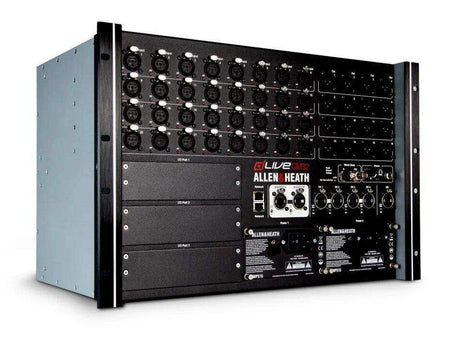 Allen & Heath AH-DLIVE-DM32 dLive S Class MixRack 32x16 I/O, 128 x 64 FPGA, 3 option I/O, ME-1 port, Dual DX Expander Link, Hot Swap PSU Audio Mixers Allen & Heath