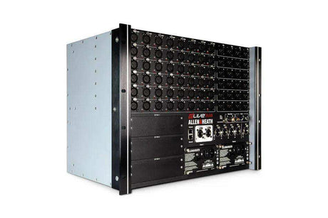 Allen & Heath AH-DLIVE-DM48 dLive S Class MixRack 48x24 I/O, 128 x 64 FPGA, 3 option I/O, ME-1 port, Dual DX Expander Link, Hot Swap PSU Audio Mixers Allen & Heath