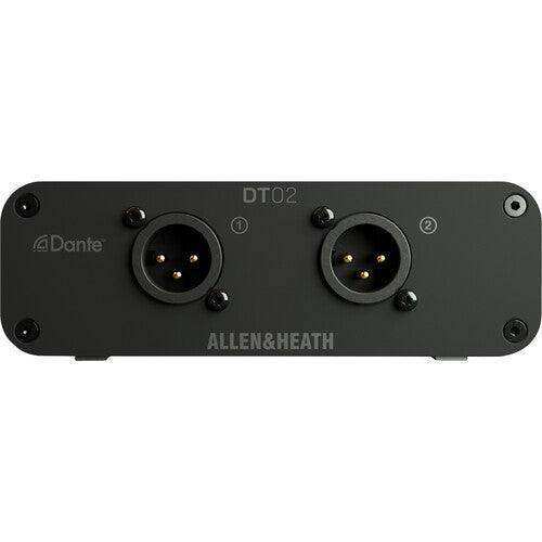 Allen & Heath AH-DT-02-M Dante Output Interface with No Power Supply Audio Mixers Allen & Heath