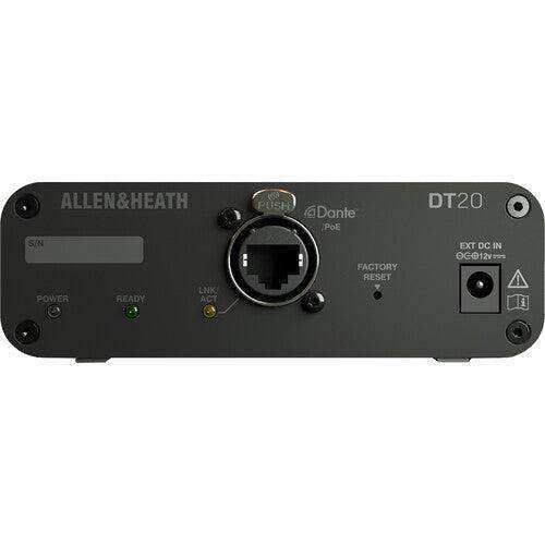Allen & Heath AH-DT-20-M Dante Input Interface with No Power Supply BH #ALAHDT20M • MFR #AH-DT-20-M 1 review 2 Questions, 2 Answers Allen & Heath Audio Mixers Allen & Heath