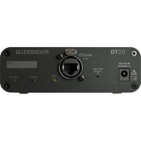 Allen & Heath AH-DT-20-X Dante Input Interface with Power Supply Audio Mixers Allen & Heath