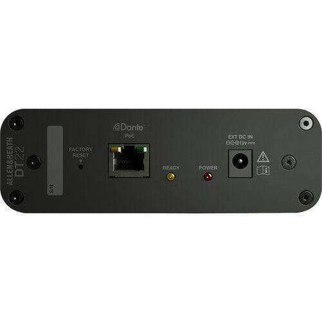 Allen & Heath AH-DT-22-M Dante Input / Output Interface with No Power Supply Audio Mixers Allen & Heath