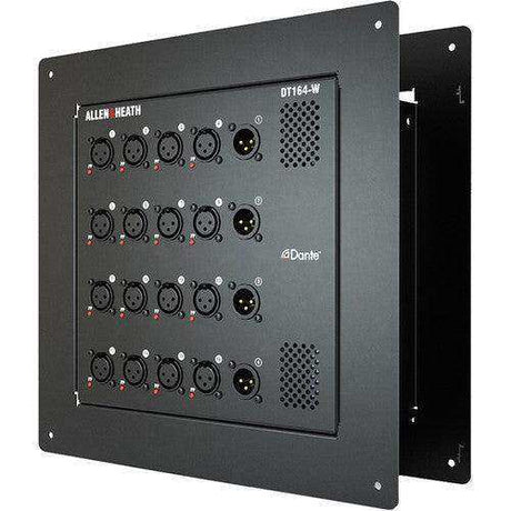 Allen & Heath AH-DT164-W 16x4 Wallmount Dante/AES67 Audio I/O Expander Audio Mixers Allen & Heath