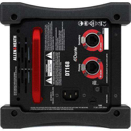 Allen & Heath AH-DT168 16x8 Dante/AES67 Audio I/O Expander Audio Mixers Allen & Heath