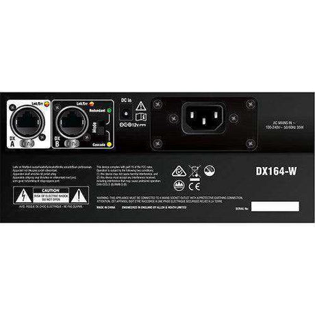 Allen & Heath AH-DX164-W 16-In / 4-Out 96 kHz Expander Audio Mixers Allen & Heath