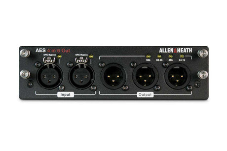 Allen & Heath AH-M-DL-AES4I6O-A AES3 Module with 4 inputs x 6 outputs w/ SRC 32kHz to 192kHz Audio Mixers Allen & Heath