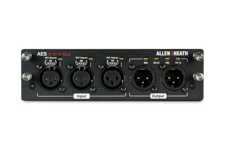 Allen & Heath AH-M-DL-AES6I4O-A AES3 Module with 6 inputs x 4 outputs w/ SRC 32kHz to 192kHz Audio Mixers Allen & Heath