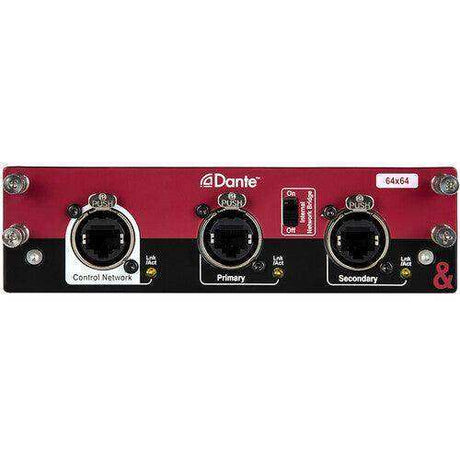Allen & Heath AH-M-DL-DANTE64-A Dante 64x64 Audio Networking Card for dLive and Avantis Mixers Audio Mixers Allen & Heath