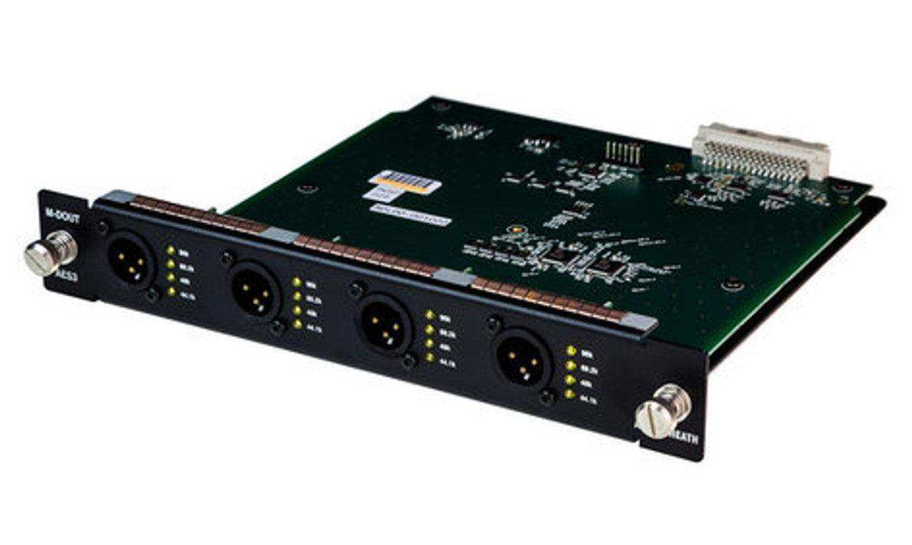 Allen & Heath AH-M-DL-DOUT-A DX32 AES3 8-Channel Digital Output Audio Mixers Allen & Heath