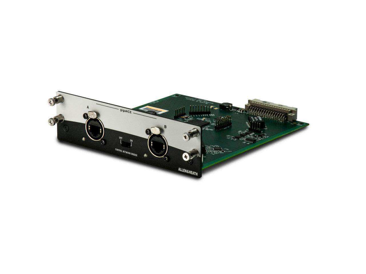 Allen & Heath AH-M-DL-GACE-A 128x128 96k gigaACE Networking Card for dLive Audio Mixers Allen & Heath