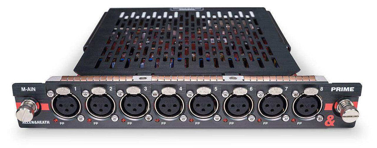 Allen & Heath AH-M-DX32-PRIME-IN-A PRIME Mic/Line Input Module - 8 XLR Audio Mixers Allen & Heath