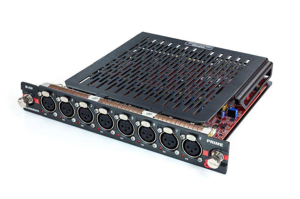 Allen & Heath AH-M-DX32-PRIME-IN-A PRIME Mic/Line Input Module - 8 XLR Audio Mixers Allen & Heath