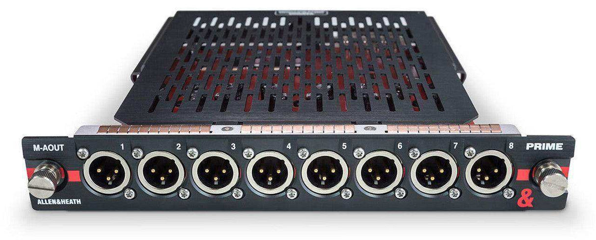 Allen & Heath AH-M-DX32-PRIME-OUT-A PRIME Mic/Line Output Module - 8 XLR Inputs Audio Mixers Allen & Heath