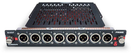 Allen & Heath AH-M-DX32-PRIME-OUT-A PRIME Mic/Line Output Module - 8 XLR Inputs Audio Mixers Allen & Heath