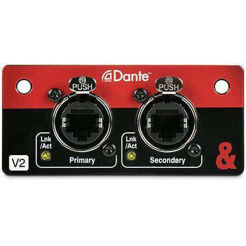 Allen & Heath AH-M-SQ-SDANTE64-A Dante Module for SQ Mixers and AHM-64 Audio Processor Audio Mixers Allen & Heath