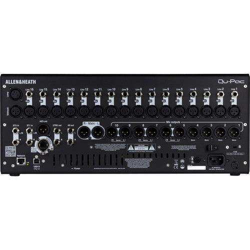 Allen & Heath AH-QU-PAC-32 Qu-Pac 16x12 Compact Mountable Mixer Audio Mixers Allen & Heath