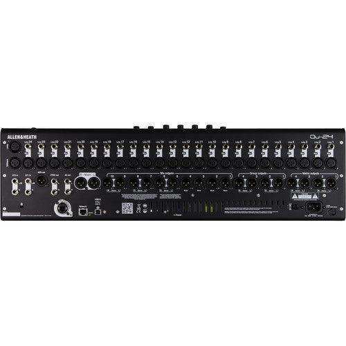 Allen & Heath Qu-24C 30-In/24-Out Digital Mixer (Chrome Edition) Audio Mixers Allen & Heath