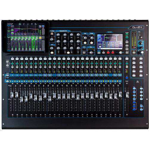 Allen & Heath Qu-24C 30-In/24-Out Digital Mixer (Chrome Edition) Audio Mixers Allen & Heath