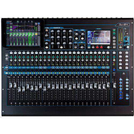Allen & Heath Qu-24C 30-In/24-Out Digital Mixer (Chrome Edition) Audio Mixers Allen & Heath