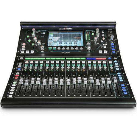 Allen & Heath SQ-5 48-Channel / 36-Bus Digital Mixer with 16+1 Motorized Faders Audio Mixers Allen & Heath
