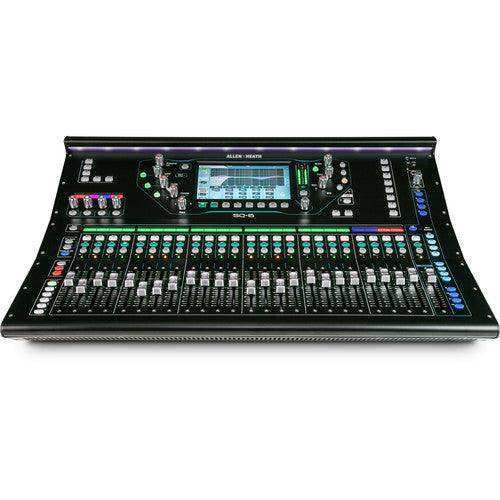 Allen & Heath SQ-6 48-Channel / 25 Faders, 6 Fader Layers, 32 x 32 USB Interface, and Network Audio Support Audio Mixers Allen & Heath