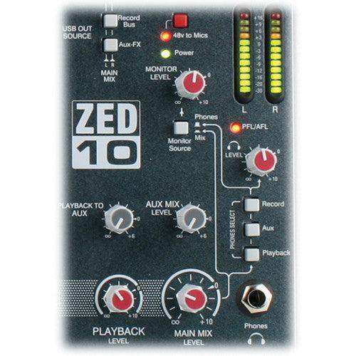 Allen & Heath ZED-10 Multipurpose Mini Mixer Audio Mixers Allen & Heath