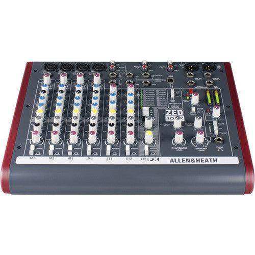 Allen & Heath ZED-10FX Multipurpose Mini Mixer with Effects Audio Mixers Allen & Heath