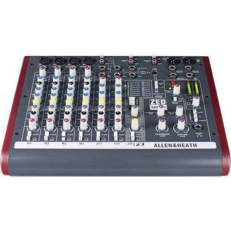 Allen & Heath ZED-10FX Multipurpose Mini Mixer with Effects Audio Mixers Allen & Heath