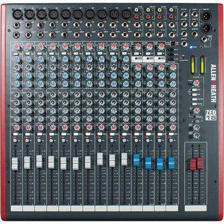 Allen & Heath ZED-18 Compact 18-Channel Analog Mixer with USB Connection Audio Mixers Allen & Heath