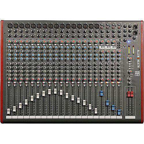 Allen & Heath ZED-24 Small-Format 24-Channel Analog Mixer with USB Connection Audio Mixers Allen & Heath